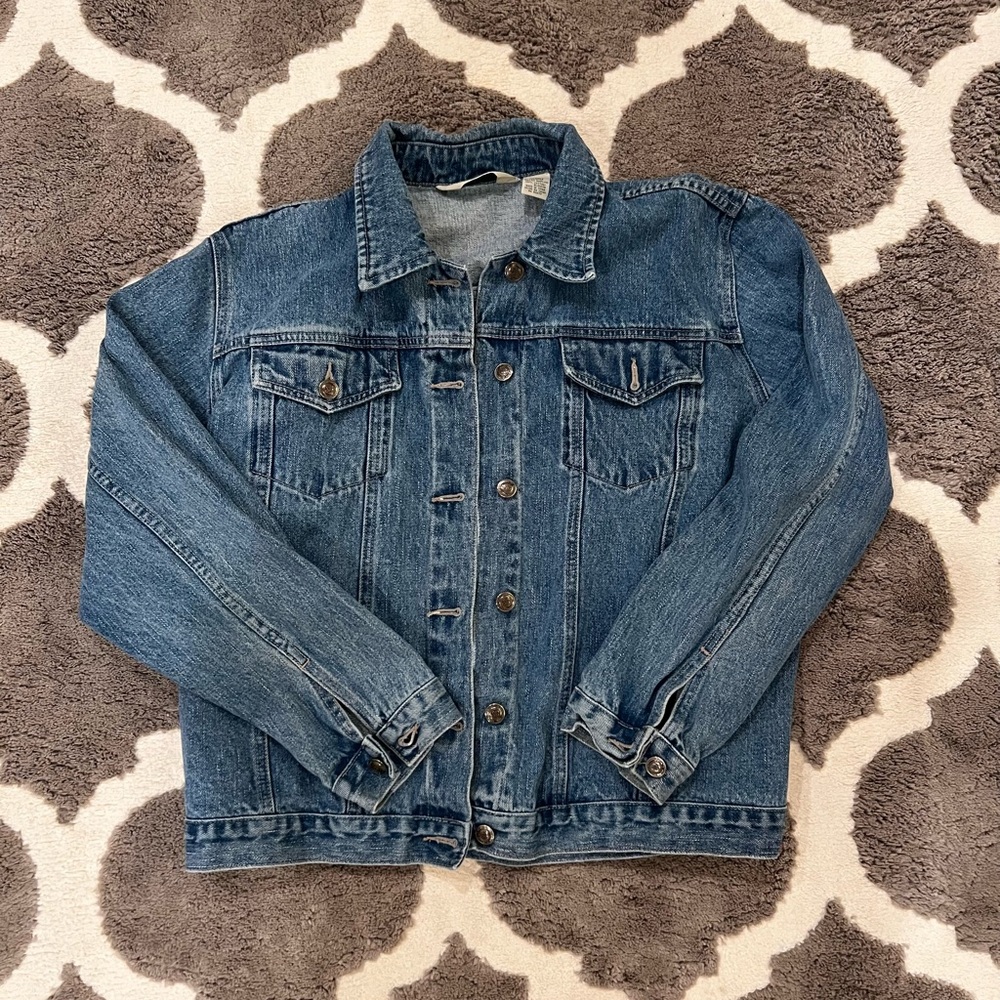 Oversized Denim Jean Jacket